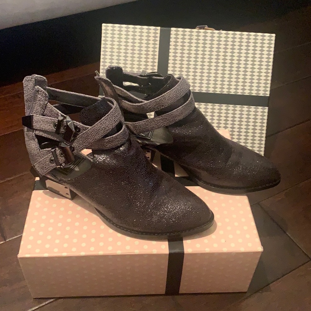 Vintage by Jeffrey Campbell short boots.